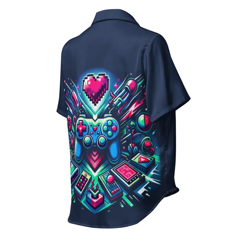 Gaming 4-Life Charity Edition Women's Short Sleeve Pajama Top product image (1)