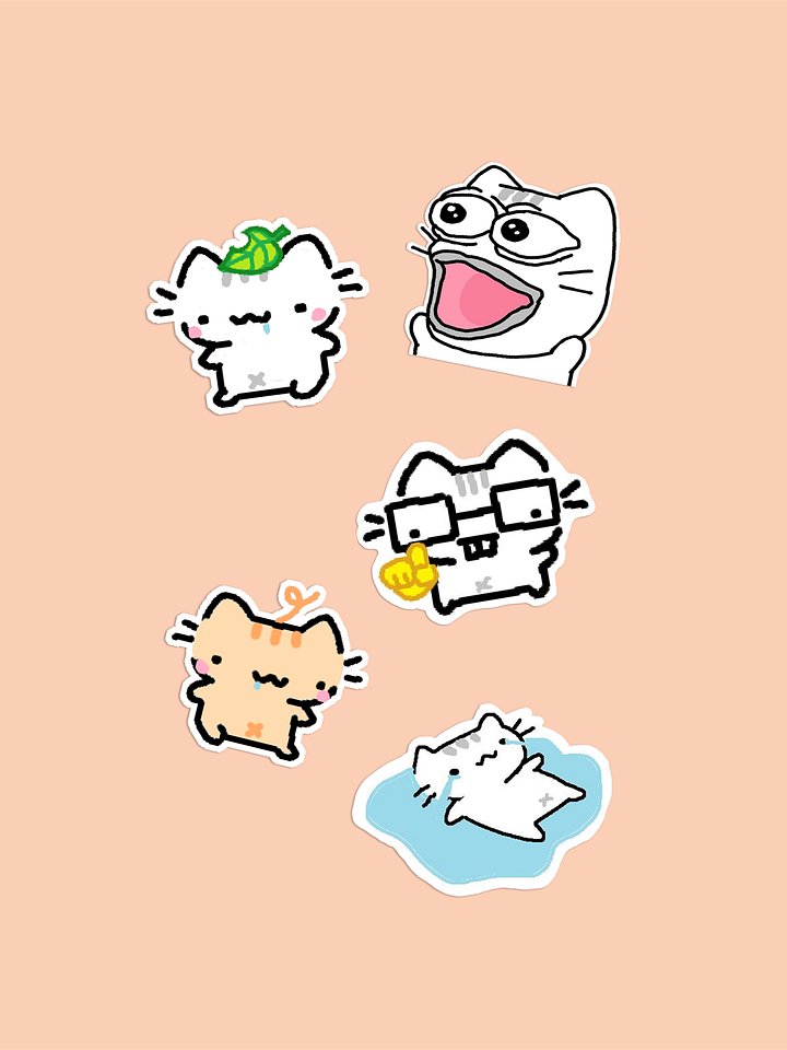 [Pre-Order] BasiilLeaf Sticker Pack product image (1)