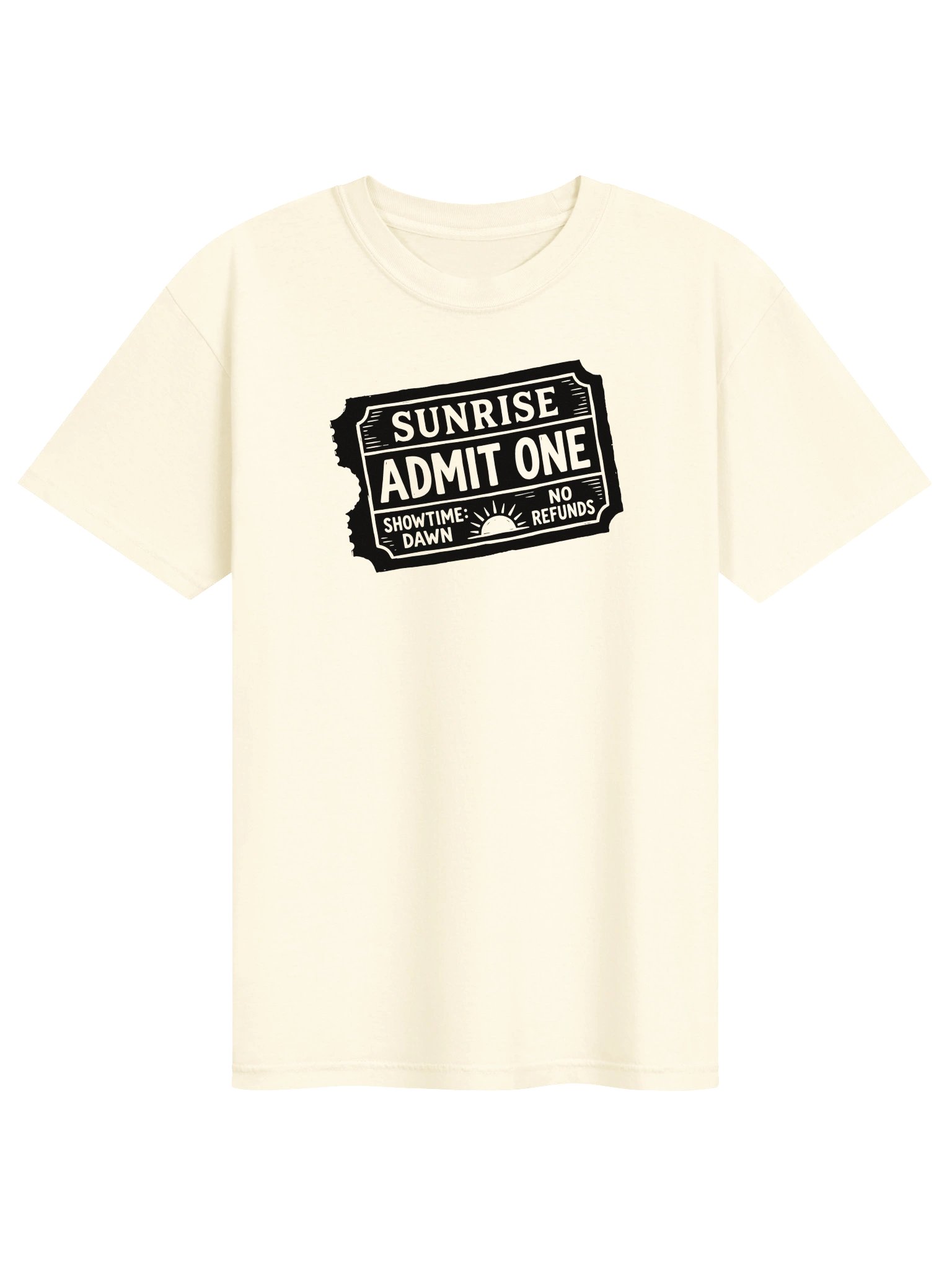 Admit One Sunrise Ticket Tee product image (1)