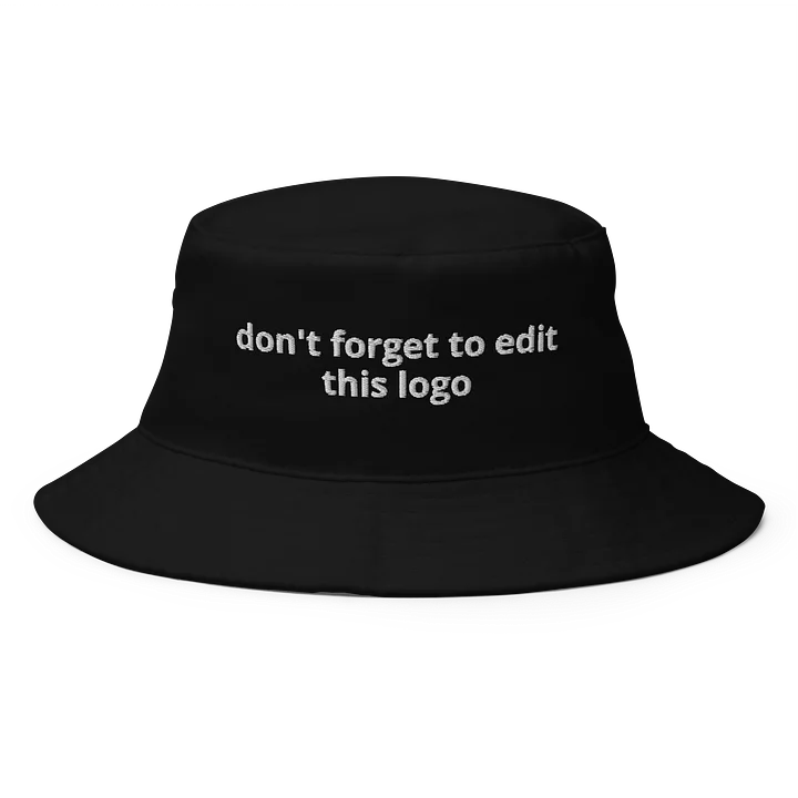 don't forget... bucket hat product image (1)