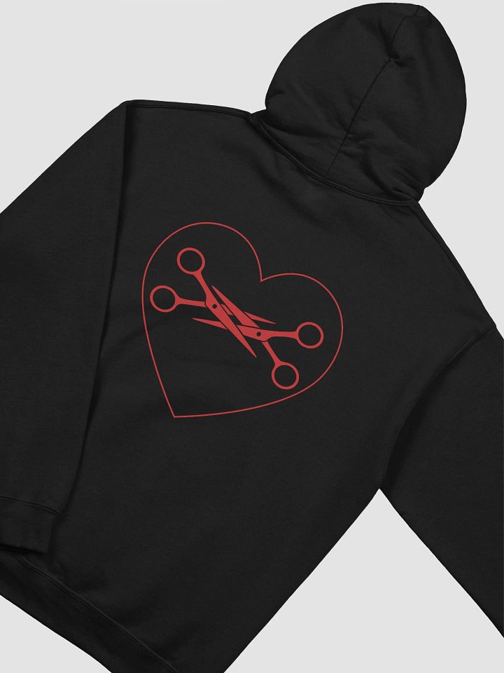 Scissors Love - Valentine's Day - Hoodie (Back) product image (1)