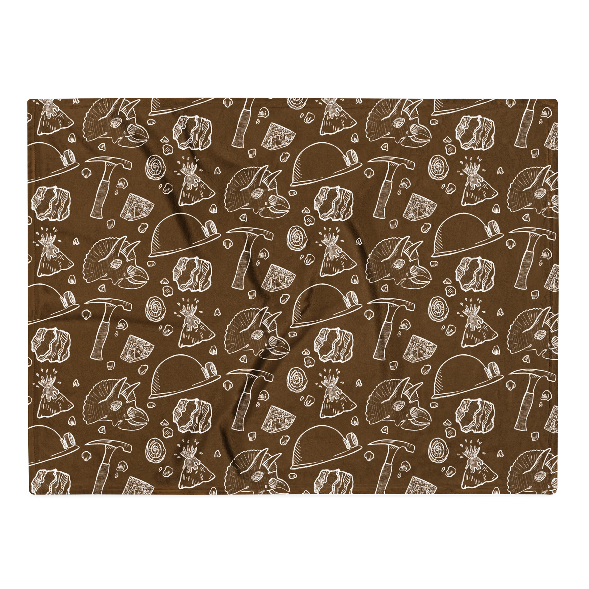 Geology Sketches Throw Blanket product image (1)