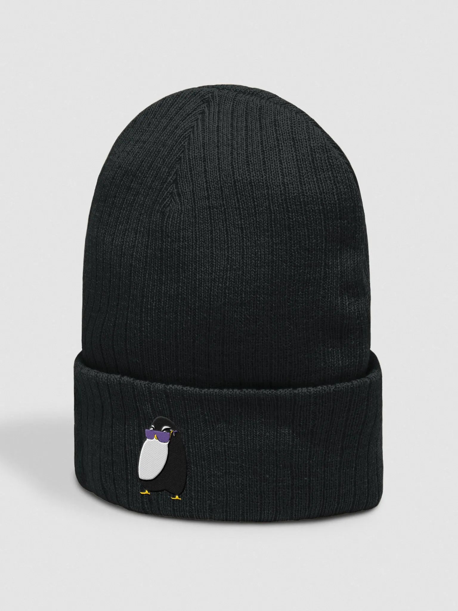 Diva Penguin Embroidered Beanie product image (2)