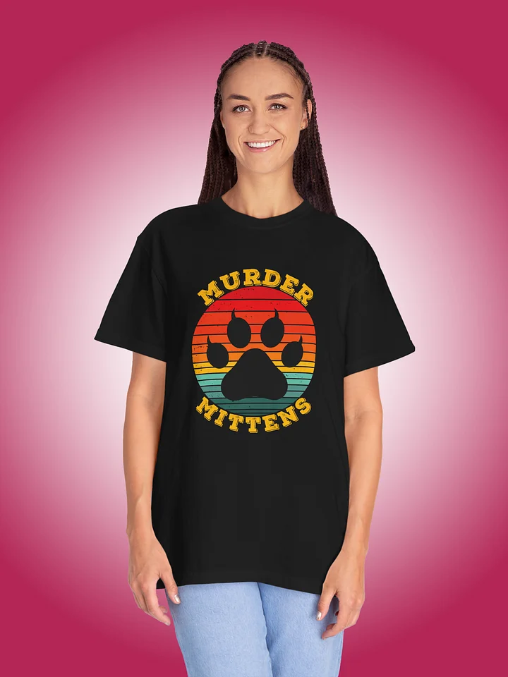 Retro Sunset Murder Mittens product image (1)