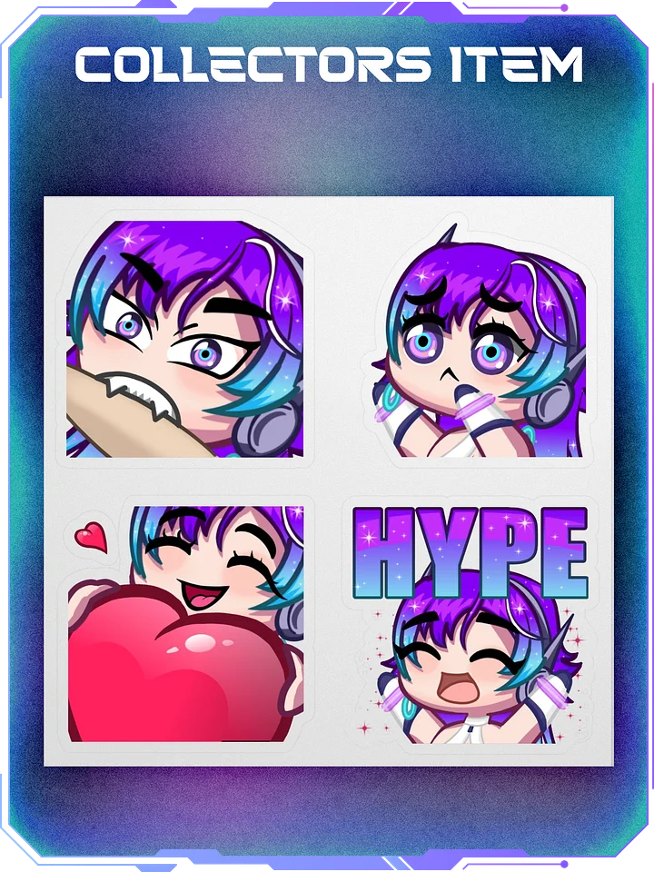 Stickers: Emotes Pt 1 product image (1)