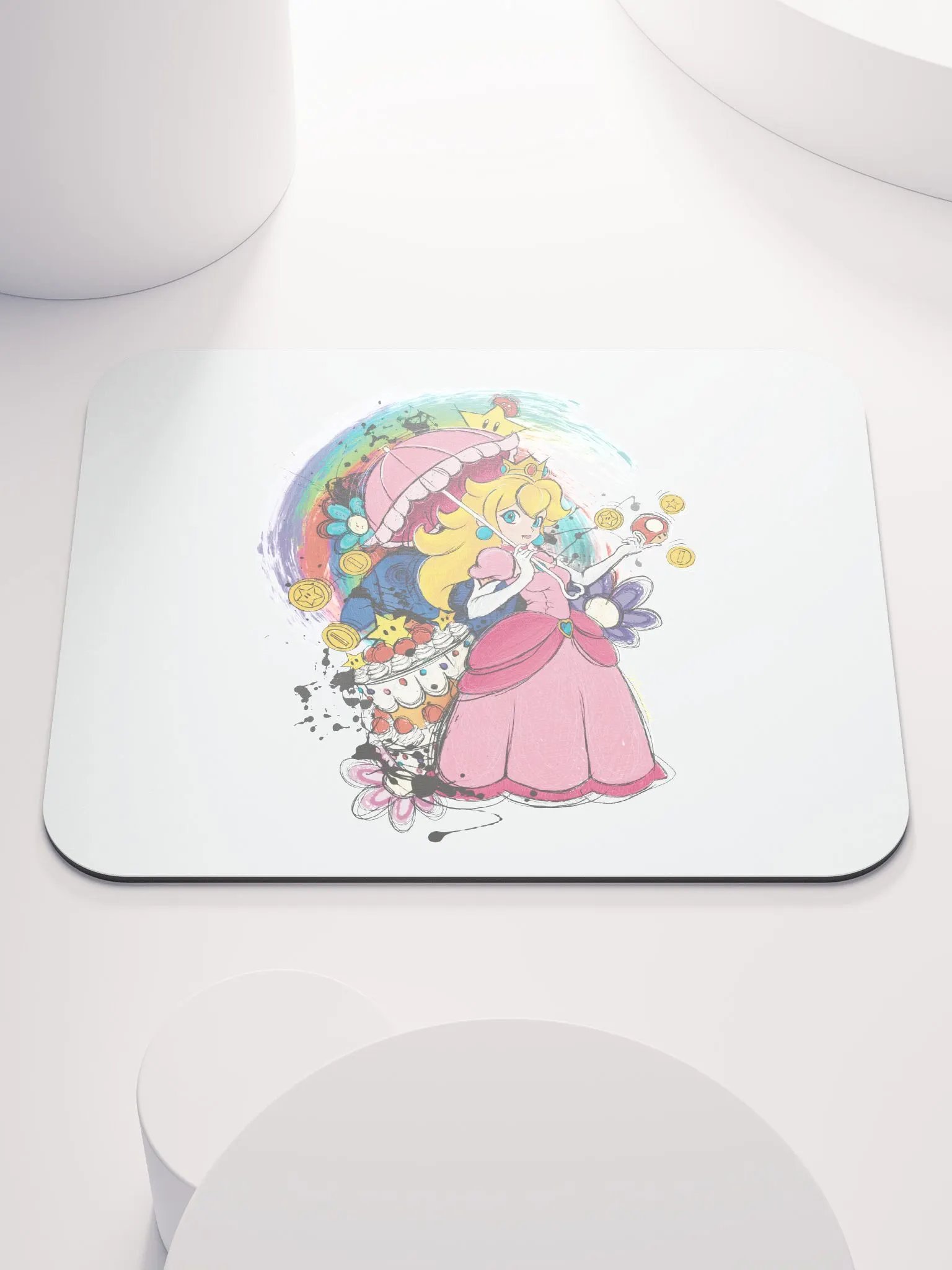 Princess Peach by StephyJ Mouse Pad product image (1)
