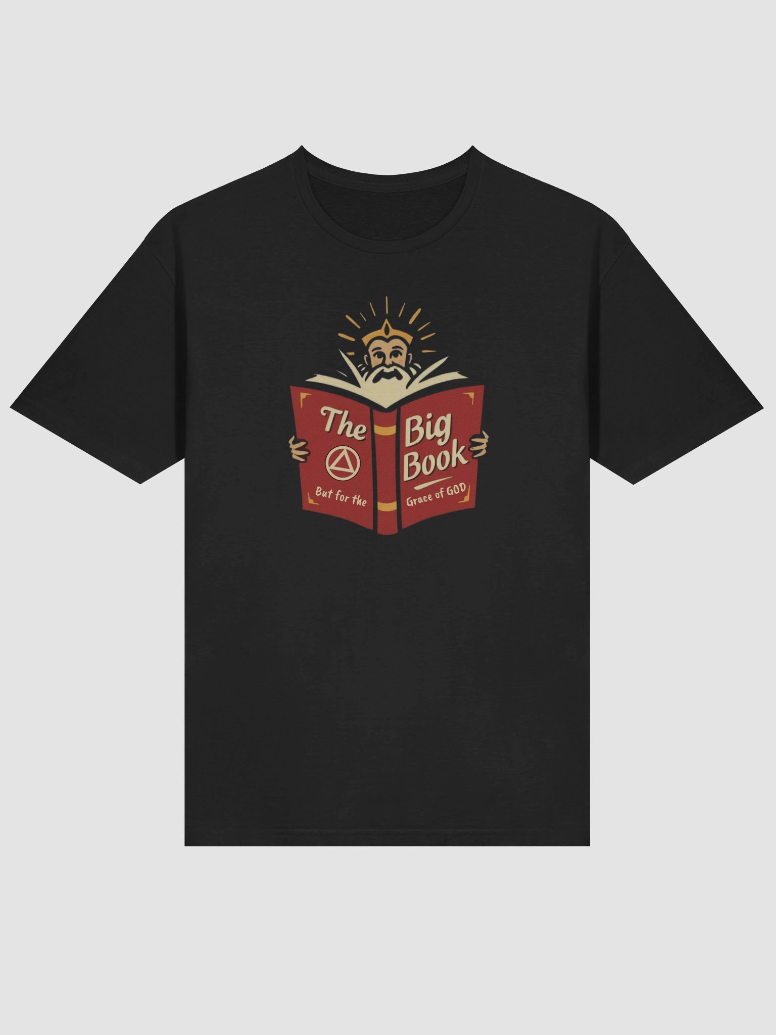 The Big Book for the Grace of GOD AA Recovery T-Shirt product image (5)