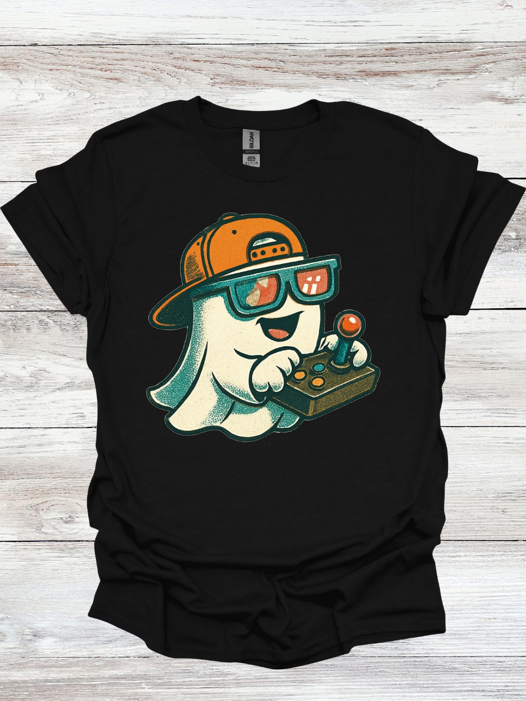 Retro Ghost Gamer T-Shirt product image (1)