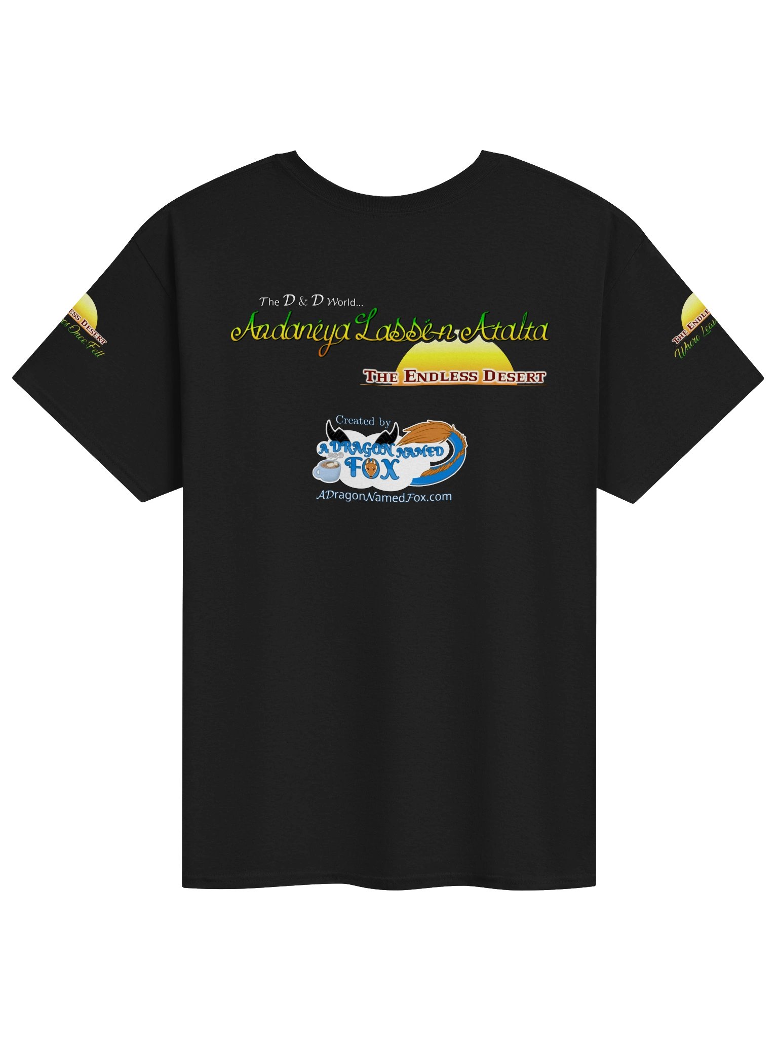 Gildan Unisex - Endless Desert T-shirt (Front, Back, Sleeves) product image (2)