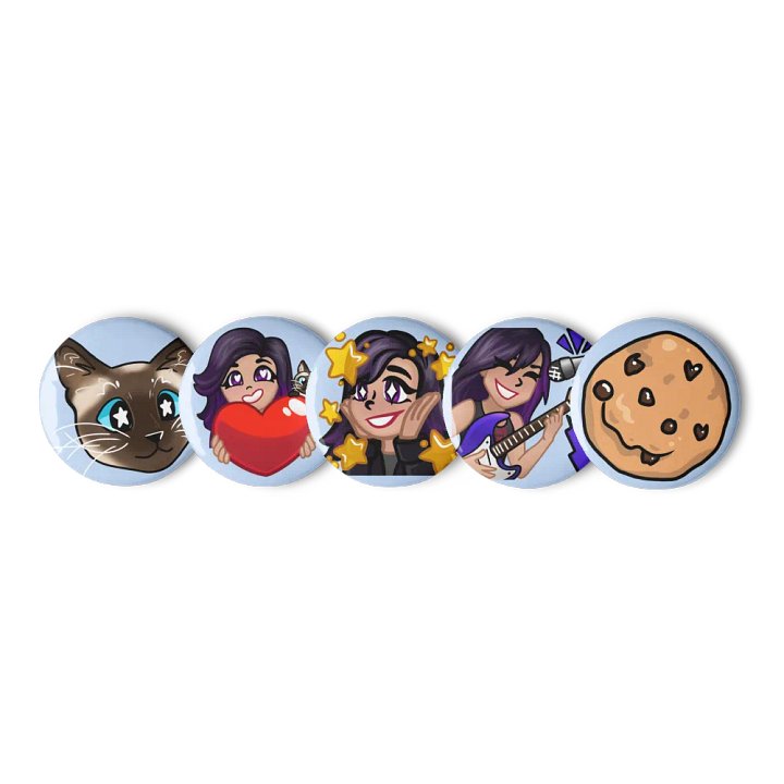 Emote Buttons (Blue) product image (2)