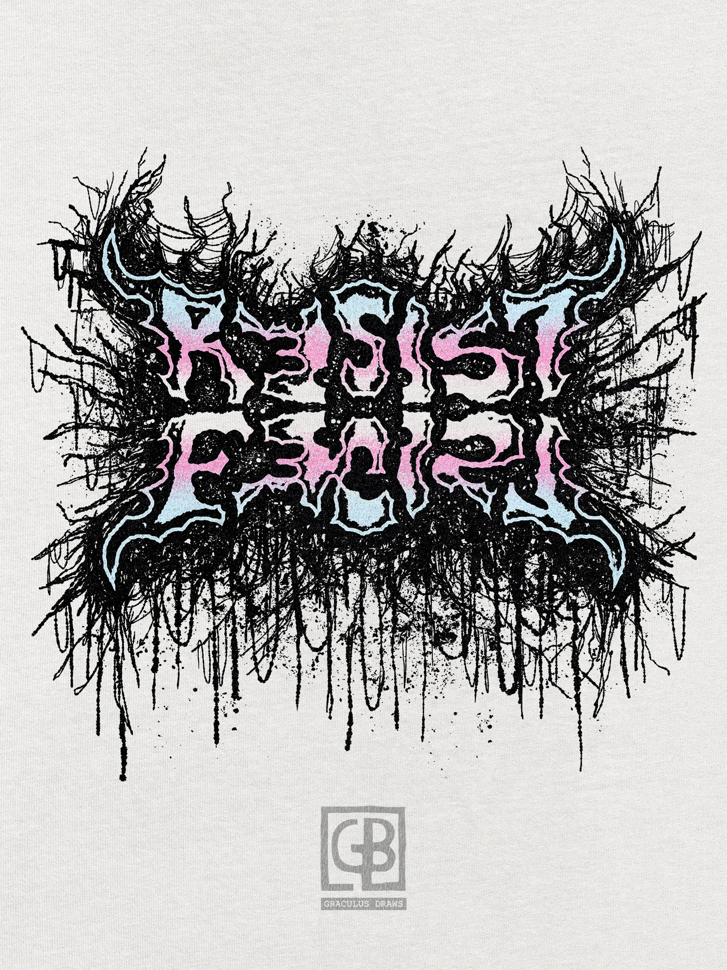 RESIST. EXIST. Metal Tee product image (2)
