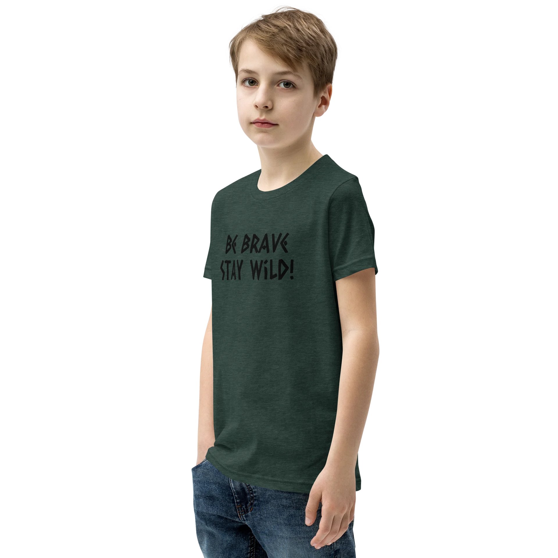 Be Brave Stay Wild Youth Tee product image (4)