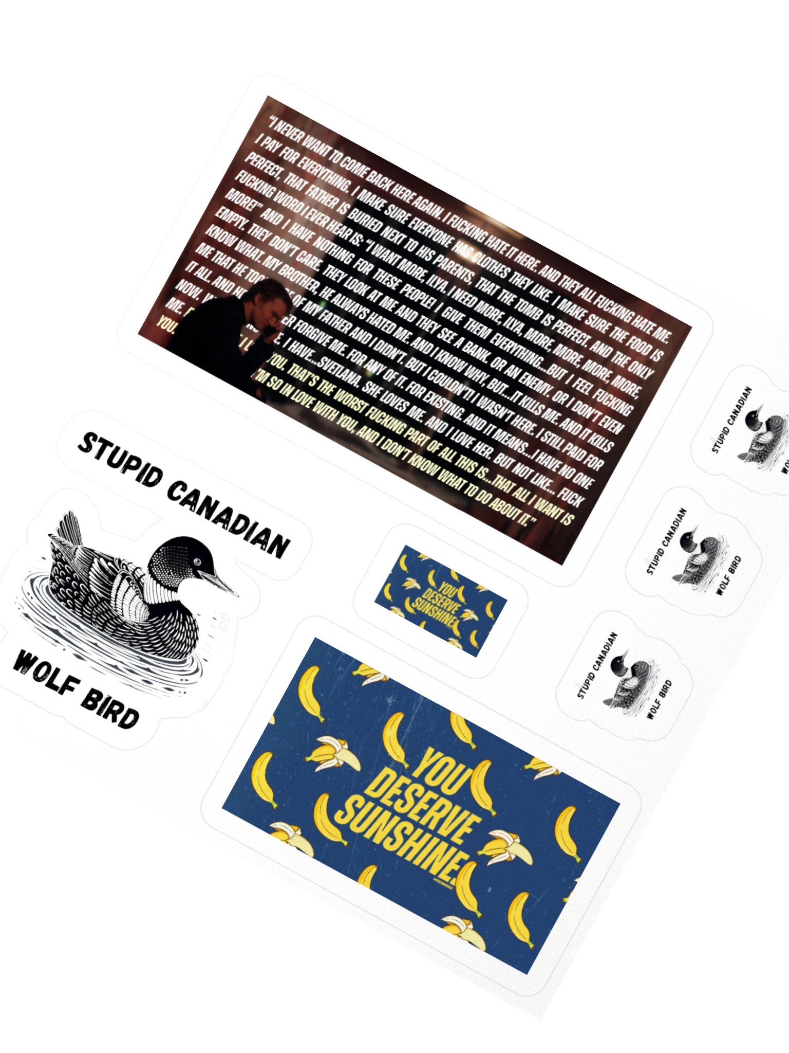 Hockey Romance Kiss Cut Stickers product image (3)