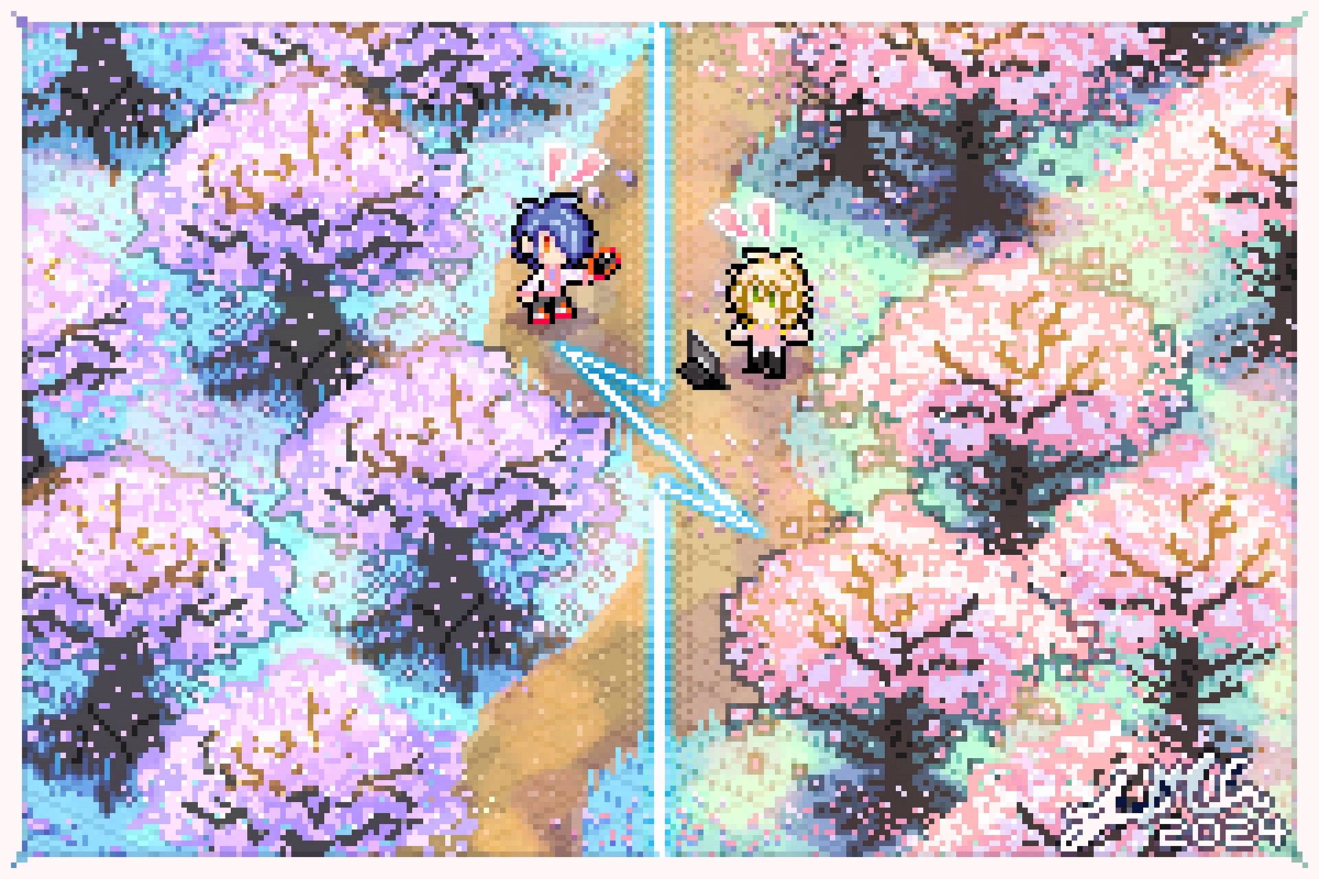 Long-Distance Hanami Print product image (3)
