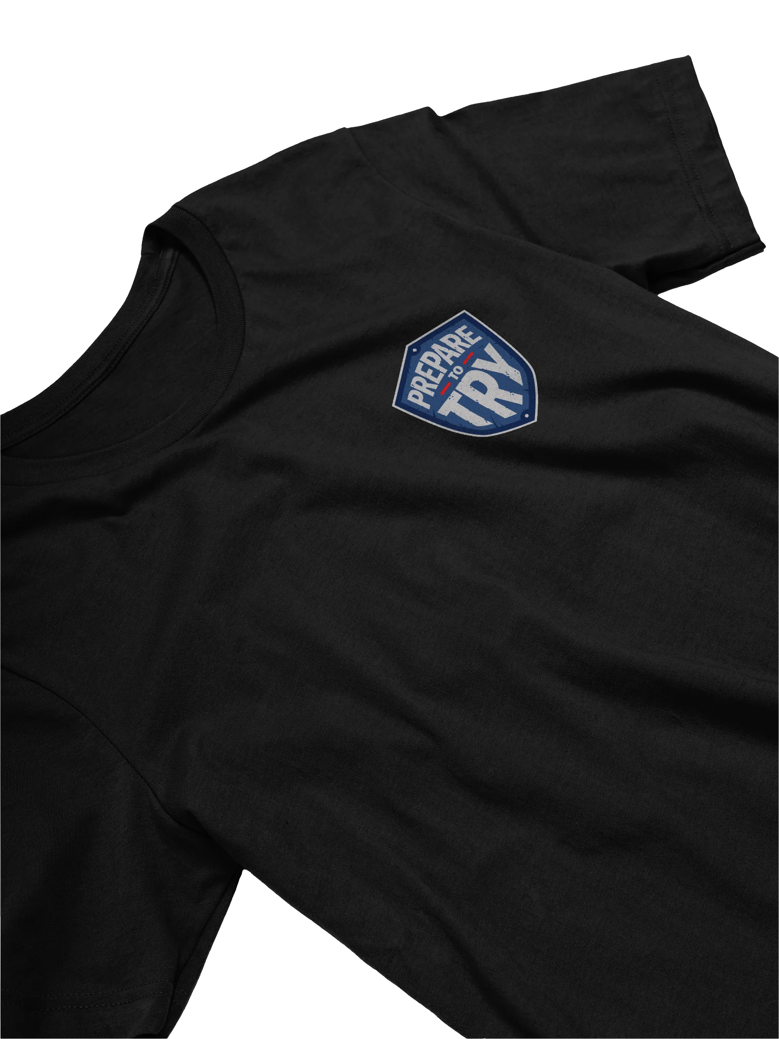 Prepare To Try T-Shirt (Colour Shield) product image (5)