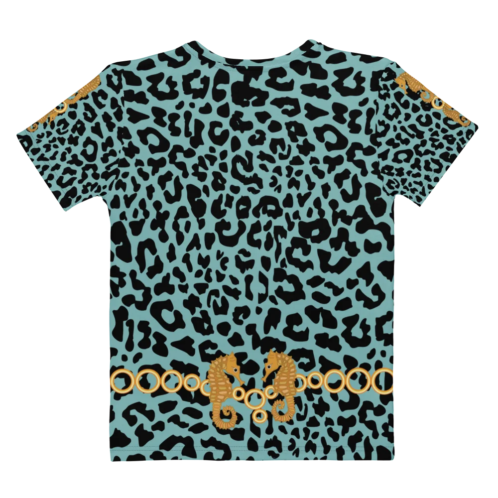 Seahorse Leopard print Women's T shirt product image (2)