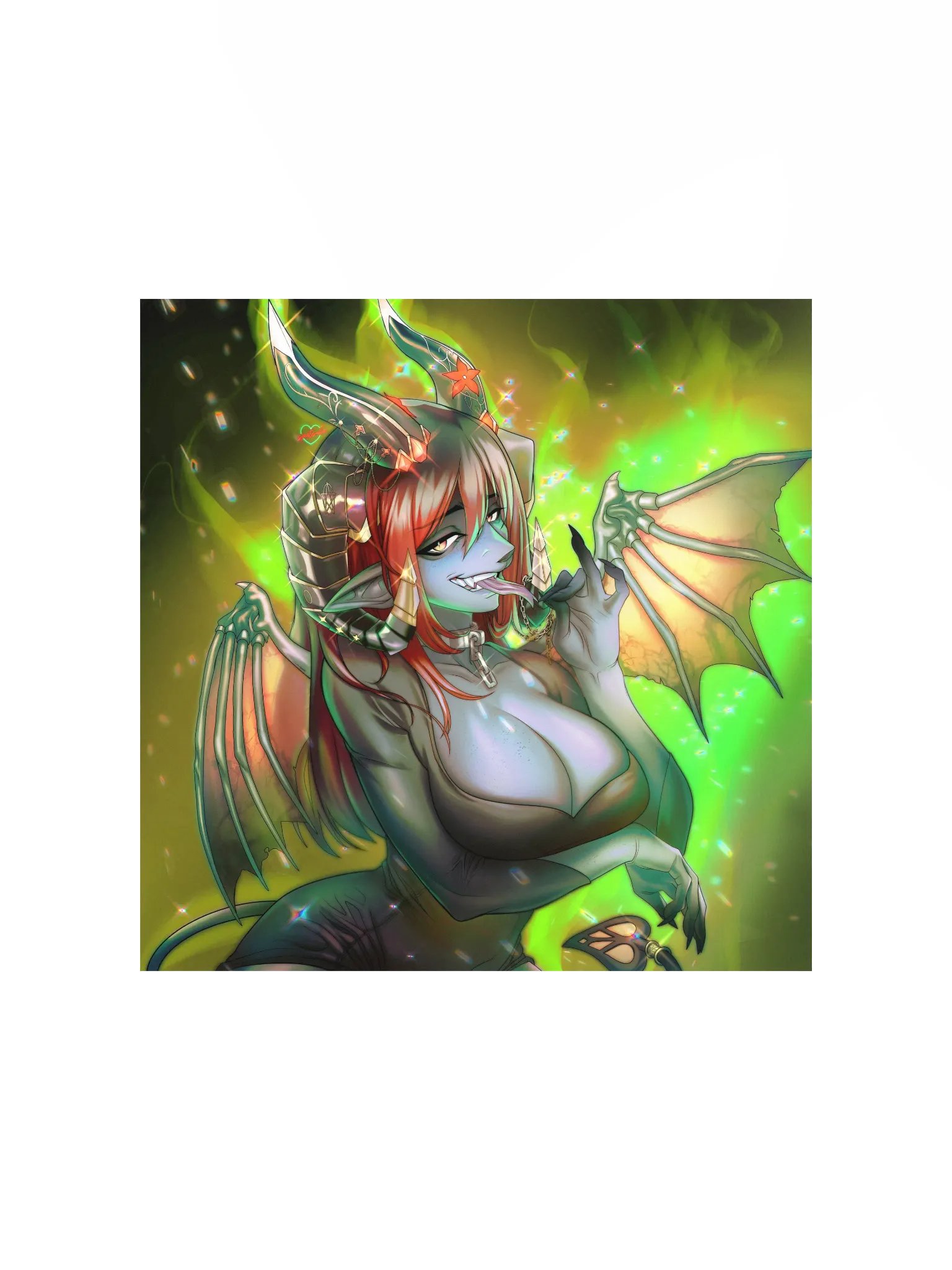 Forked Tongue Matte Print product image (5)