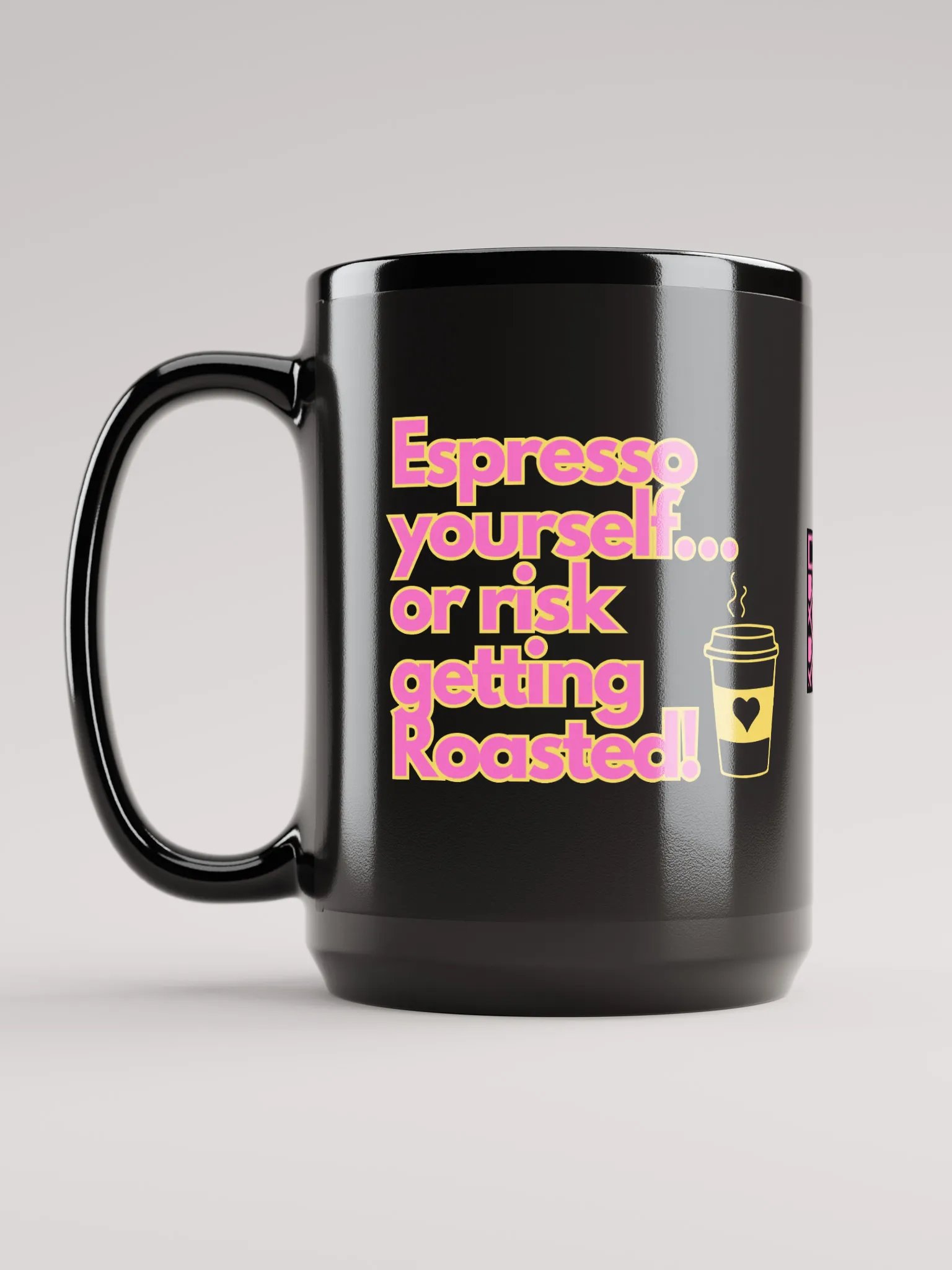 Cellar 8T Coffee - Roasted - Gloss Black Mug product image (6)