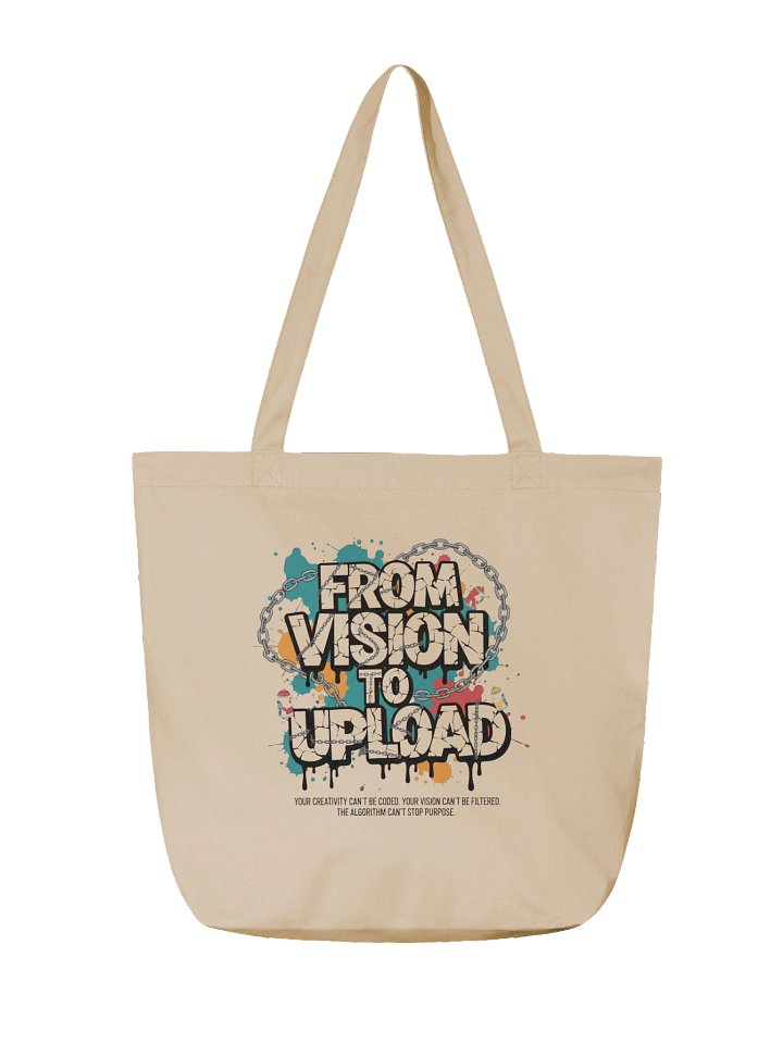 Visionary Eco Tote: From Vision to Purpose product image (2)