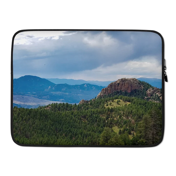 Mountain In the Trees Laptop Sleeve product image (2)