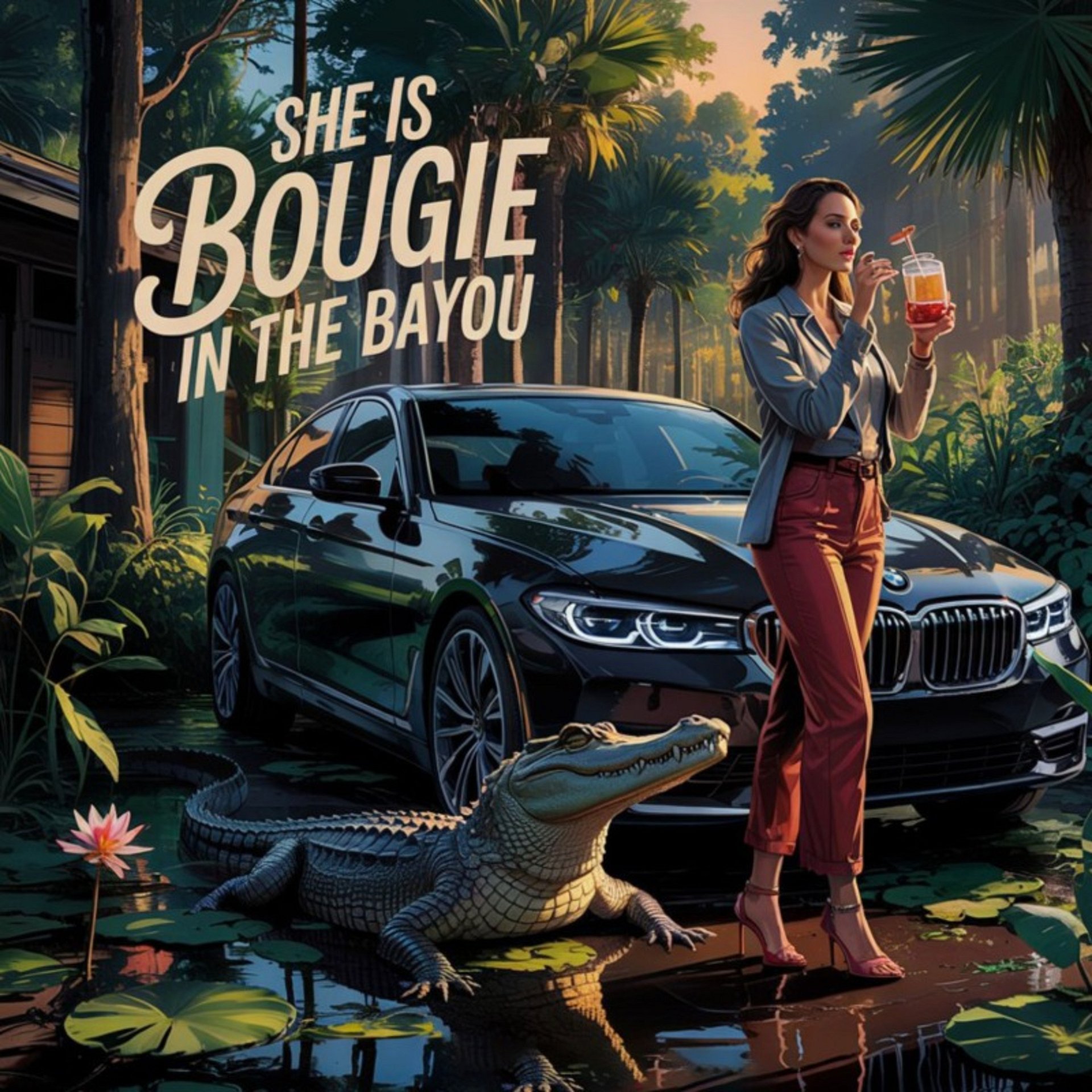 She Is Bougie In The Bayou product image (1)