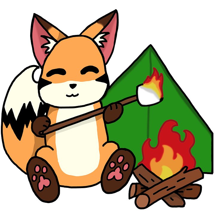 Summer - Camping Sticker product image (1)