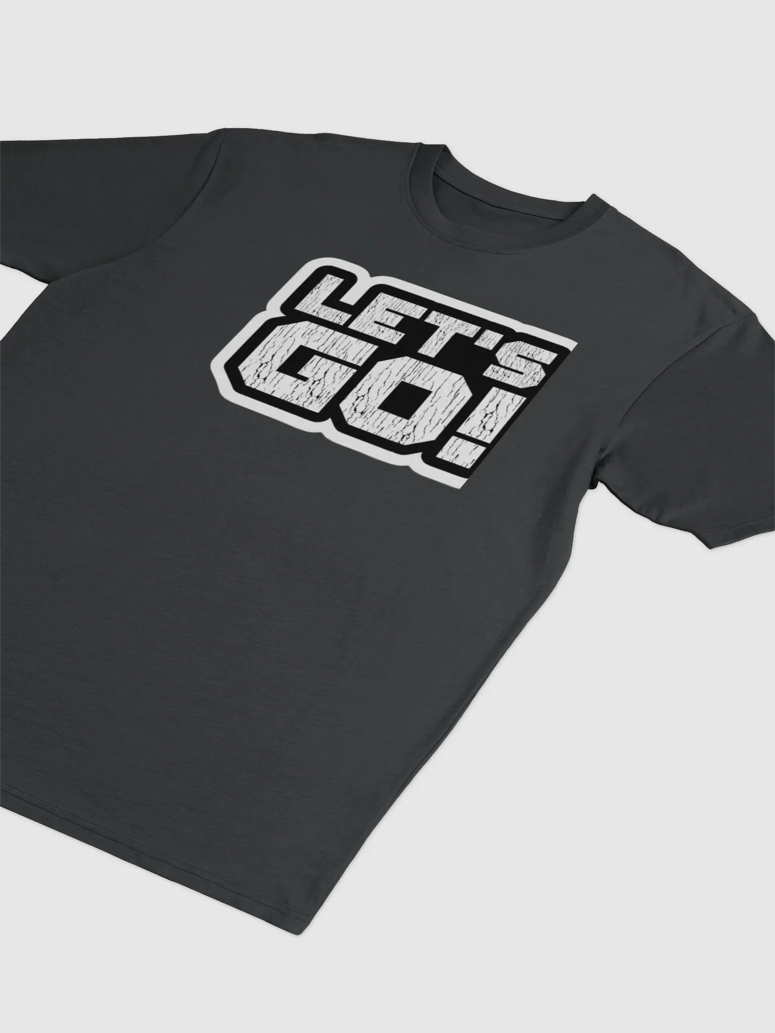Cracked Distressed 'LET'S GO!' Tee product image (3)