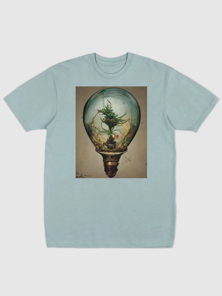 Nikola Tesla's Living Lightbulb Tee product image (2)