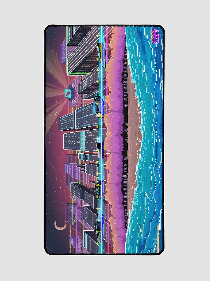 Synth City - Solwave Beach - Deskmat product image (2)