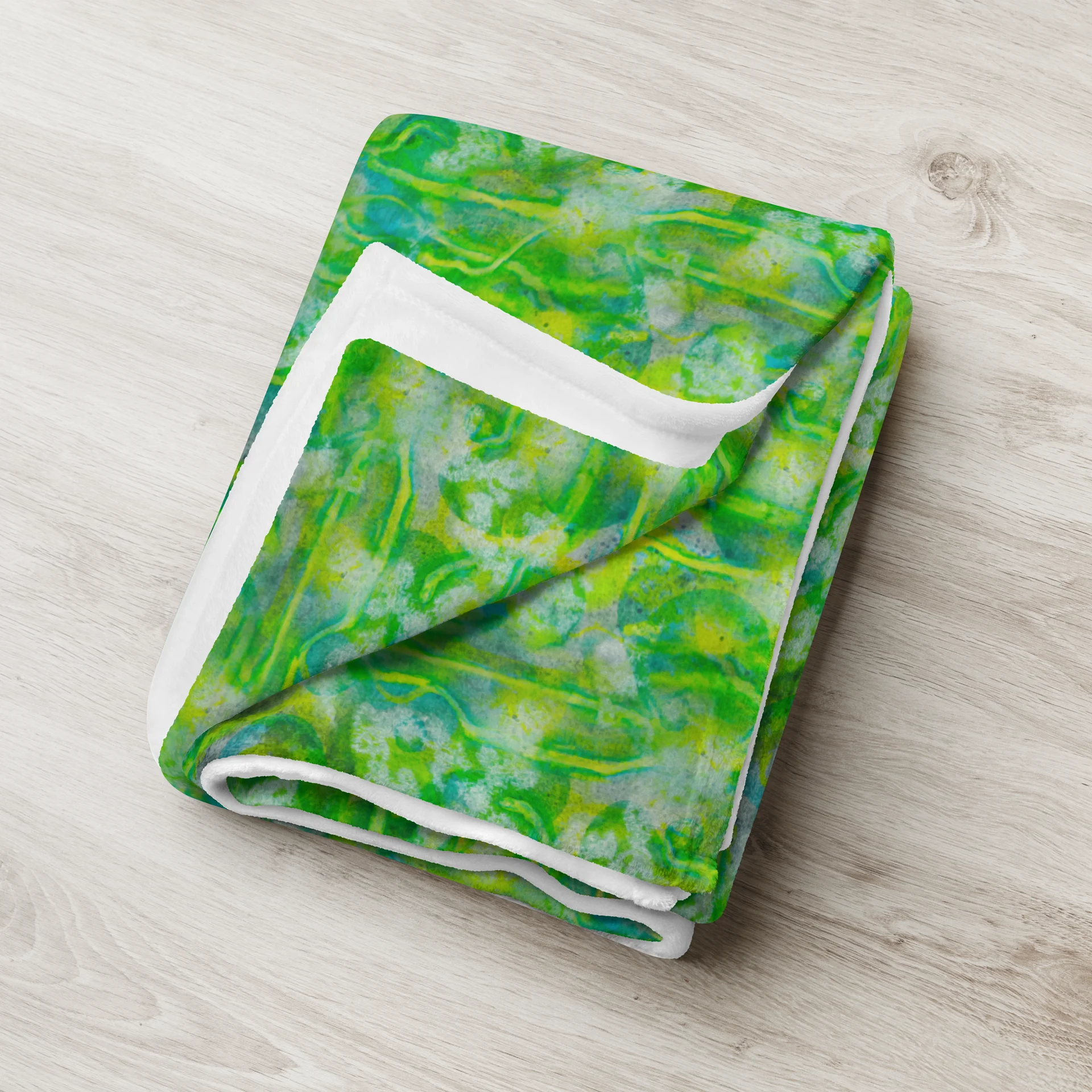 Radioactive Blobs Throw Blanket product image (8)