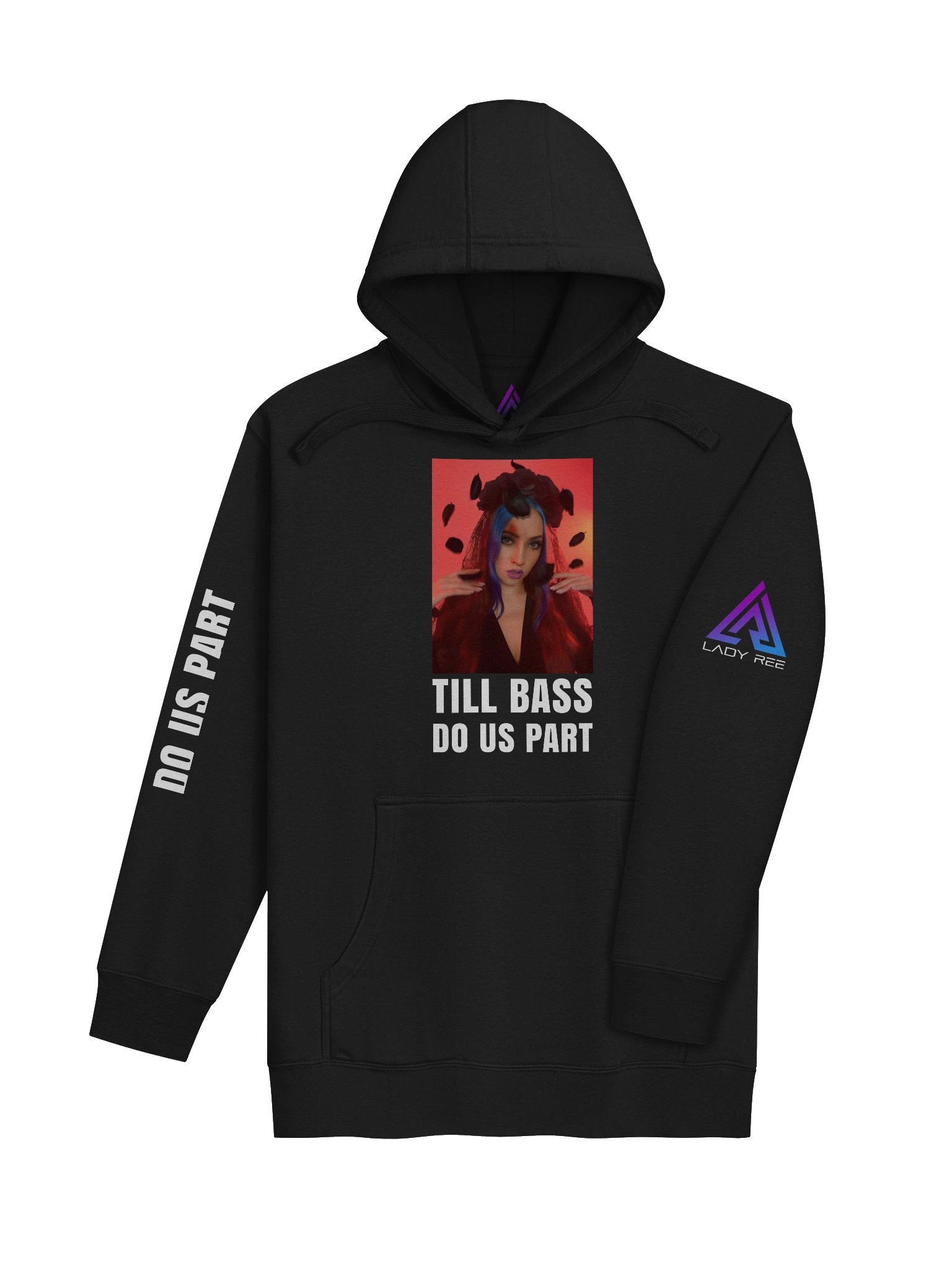 Till Bass Do Us Part – Official Lady Ree Merch Premium Hoodie product image (4)