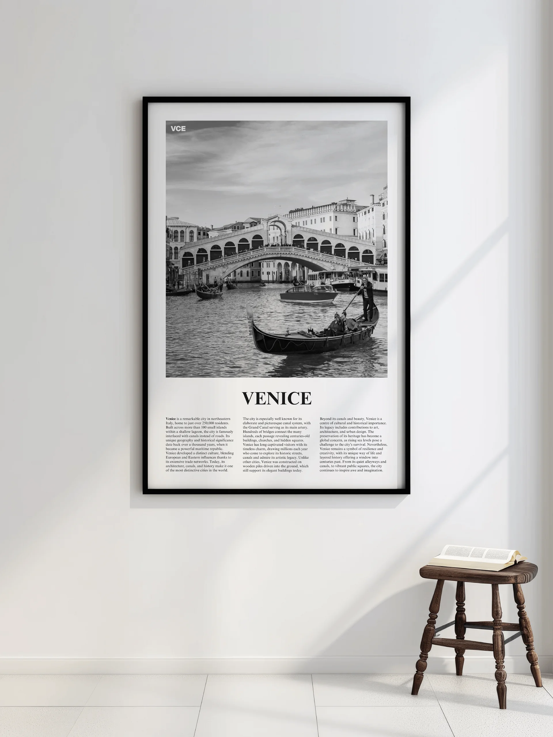 Venice 01 Newspaper Poster product image (2)