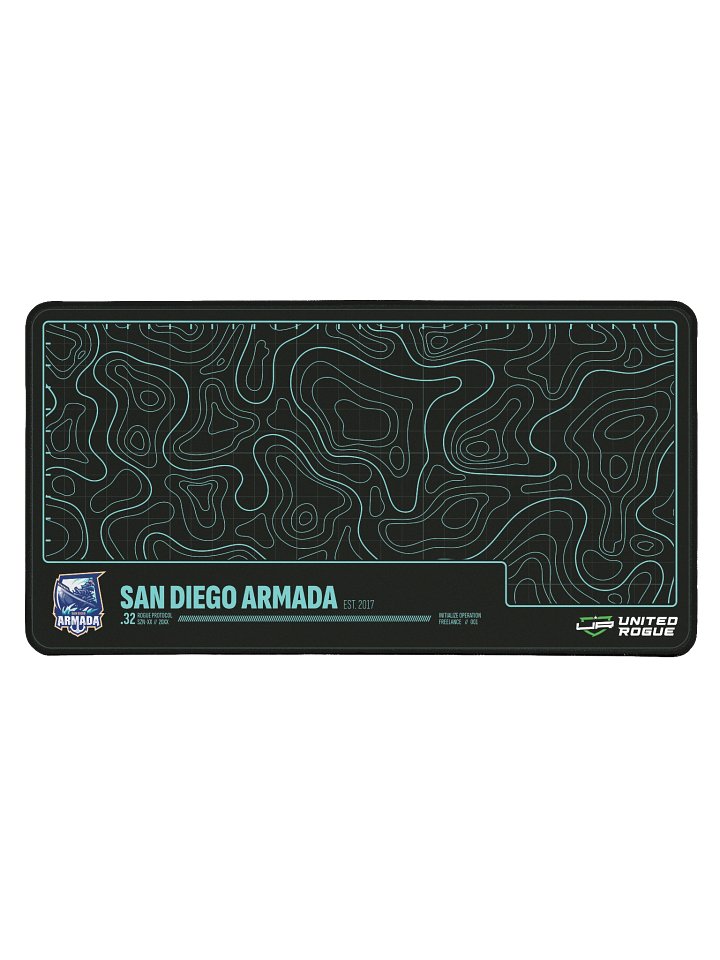 San Diego Armada Map Desk Mat product image (1)