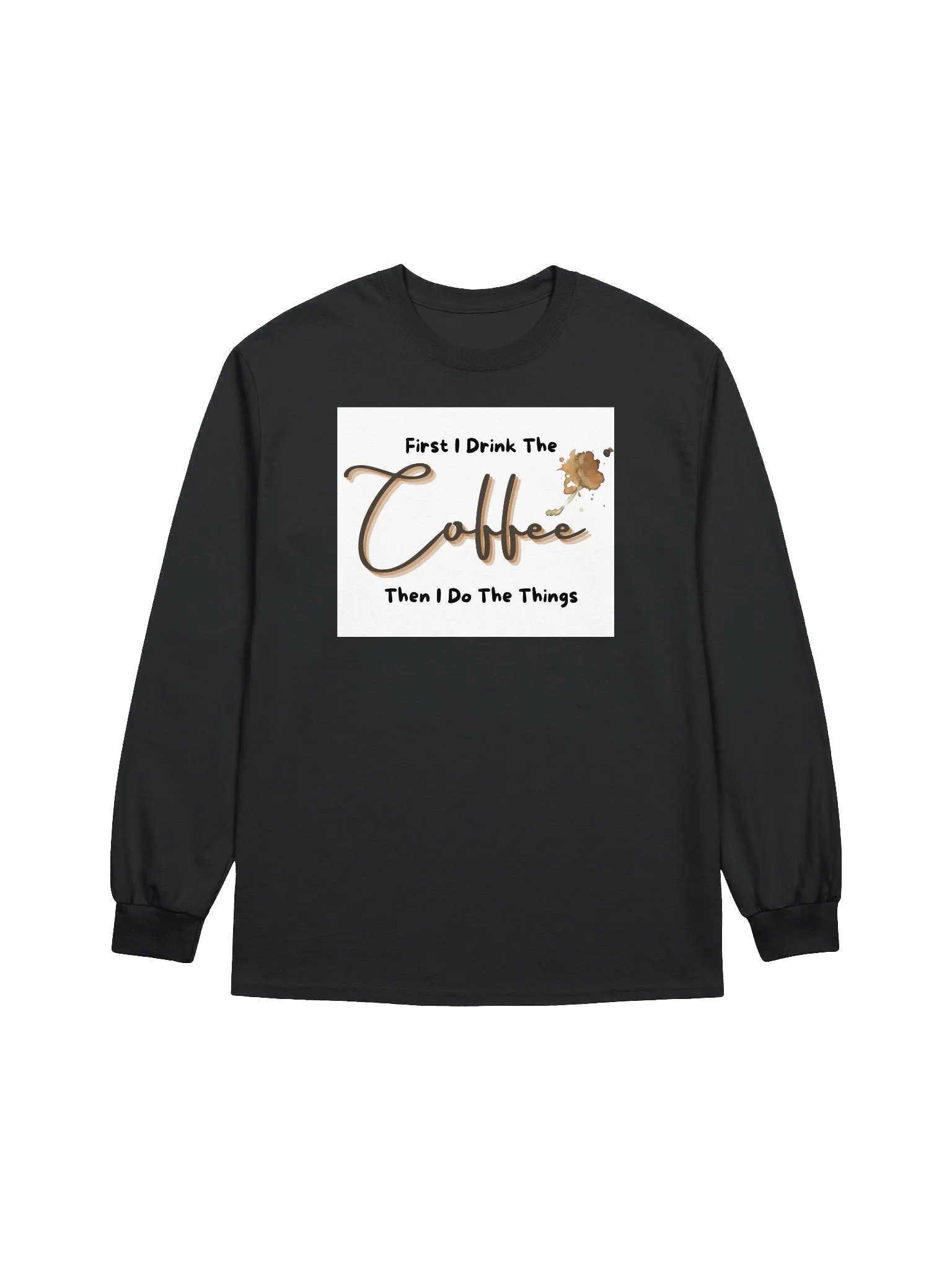 Coffee Long Sleeve Tee product image (1)
