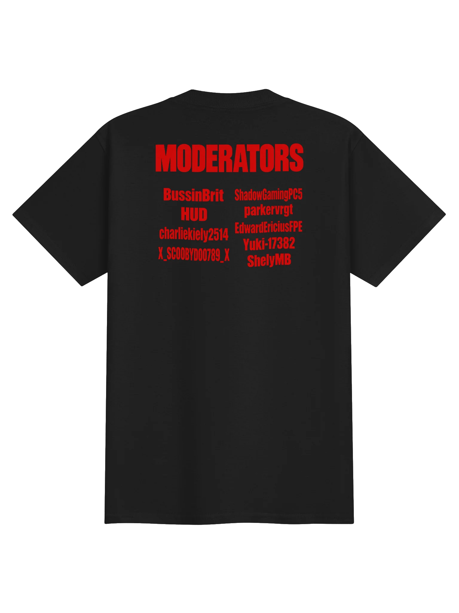 Crew 202 "Moderators" YOUTH Black T-Shirt product image (2)