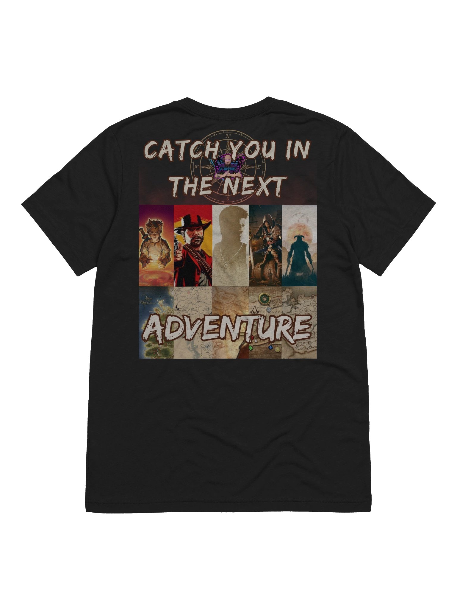 Gaming Adventure T-shirt (Back Design) product image (2)