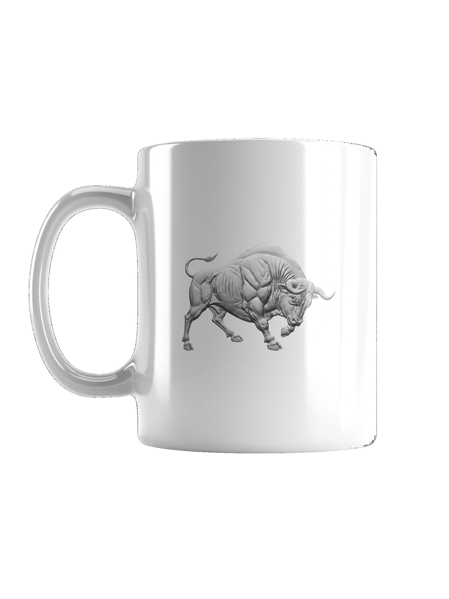 The Great Silver Bull Mug product image (1)