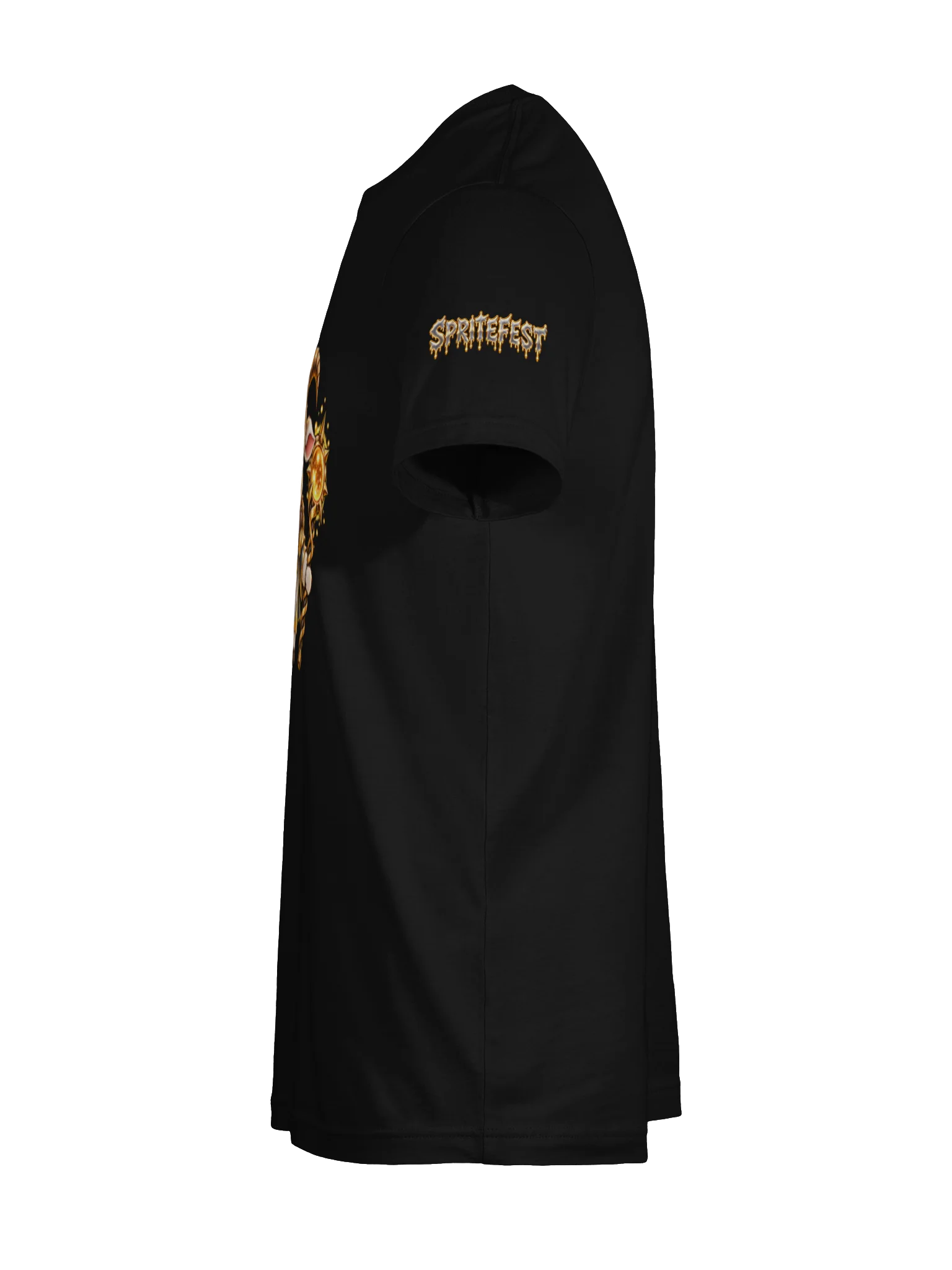 SPRITEFEST "Mythical Goat Sprite" Black ADULT T-Shirt product image (9)