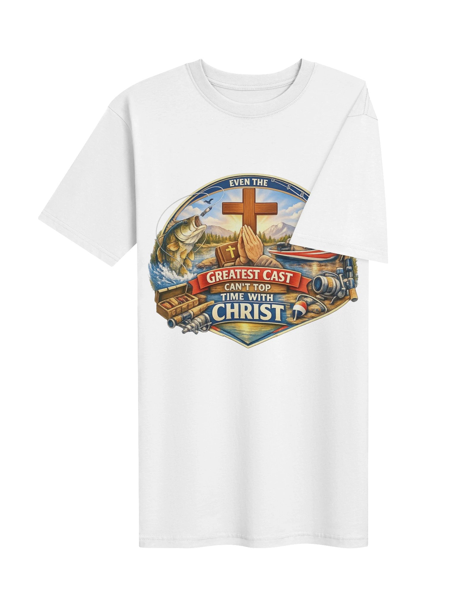 Morning Glow Fishing Tee product image (16)