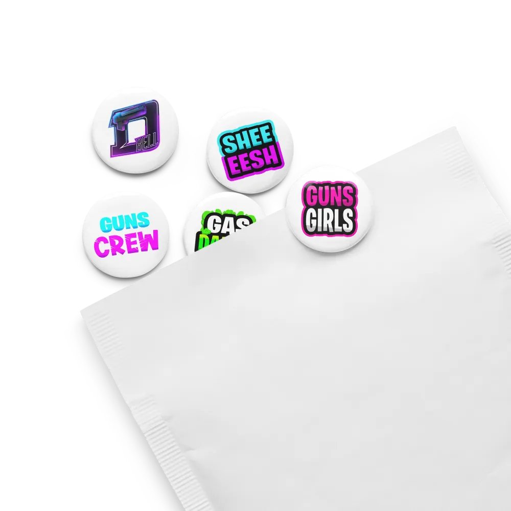 GunsCrew Assorted Button Pins product image (13)