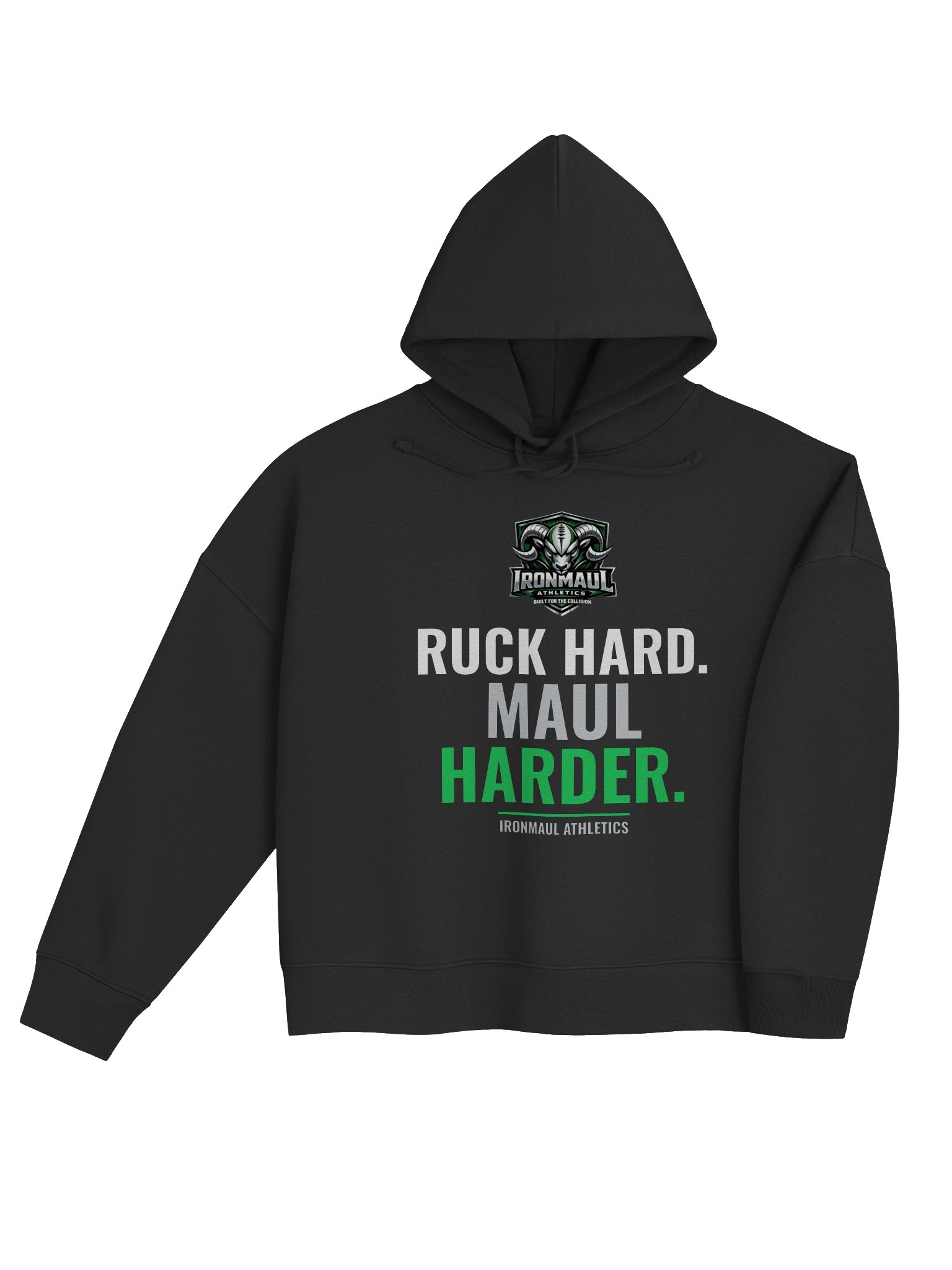 Ruck Hard Maul Harder Women's Hoodie product image (4)