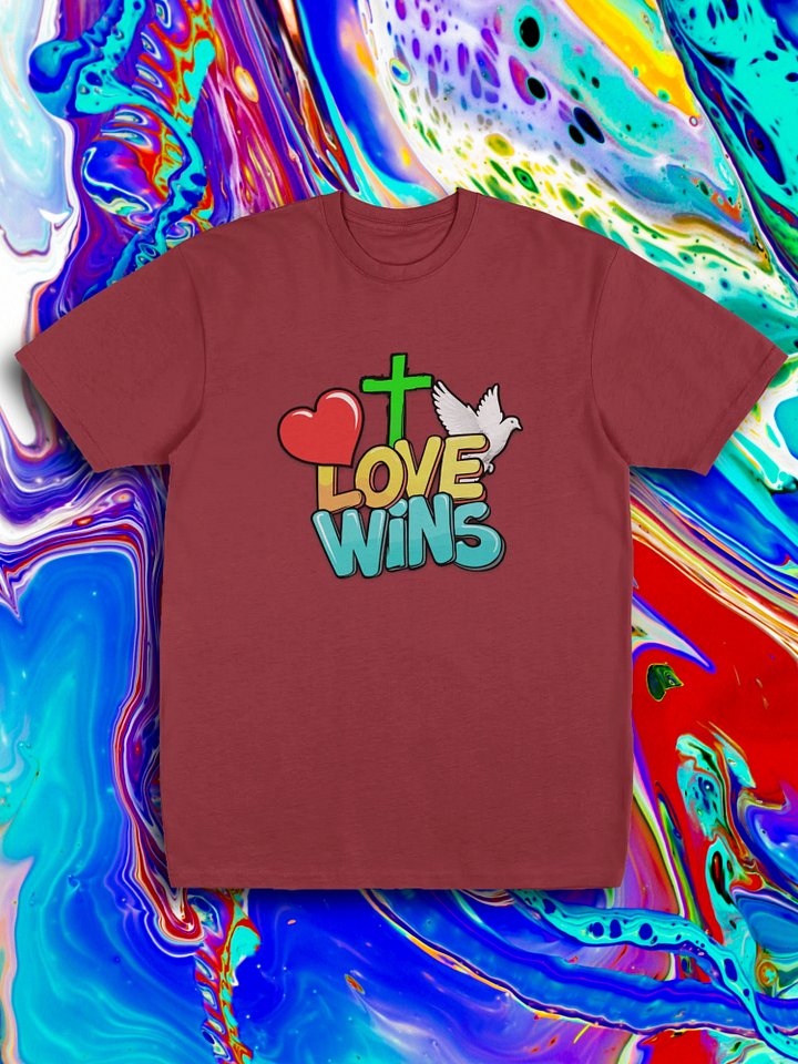 Love Wins Collection - Cotton Heritage Men's Premium Heavyweight Tee product image (1)