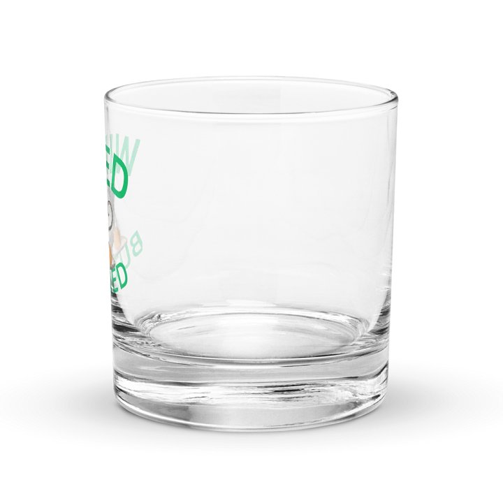 Wired But Tired Rocks Glass product image (2)