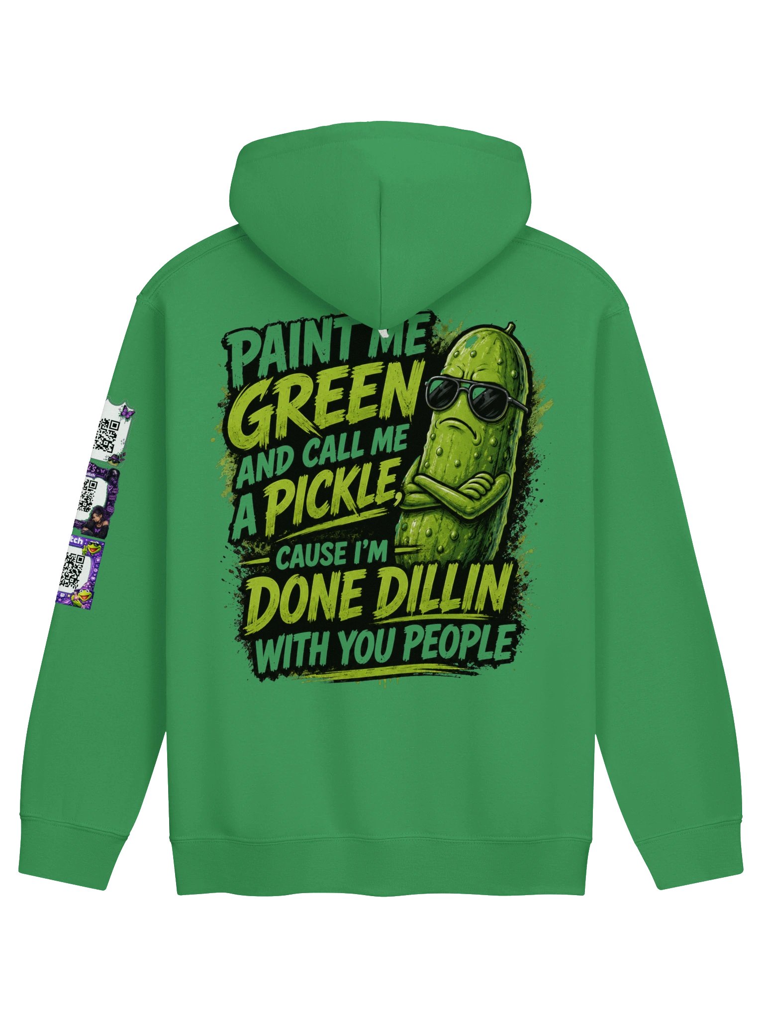 Pickle Hoodie w/QR product image (45)