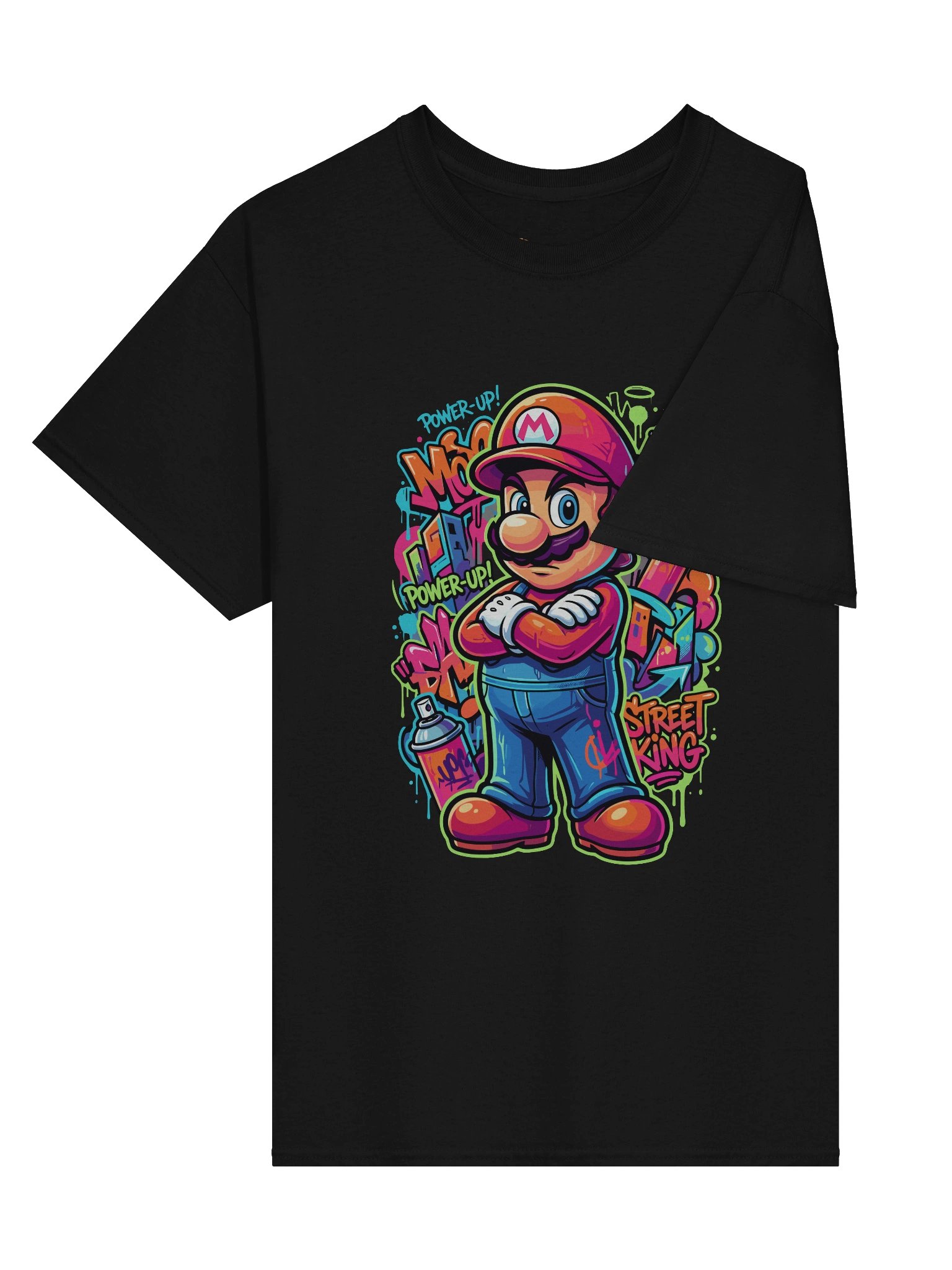 Mario graffiti t-shirt product image (20)