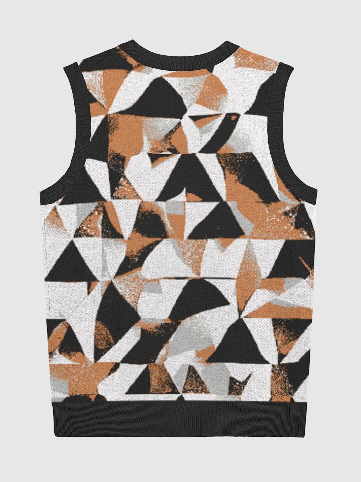 Geometric Elegance V-Neck Vest (Exclusive) product image (2)