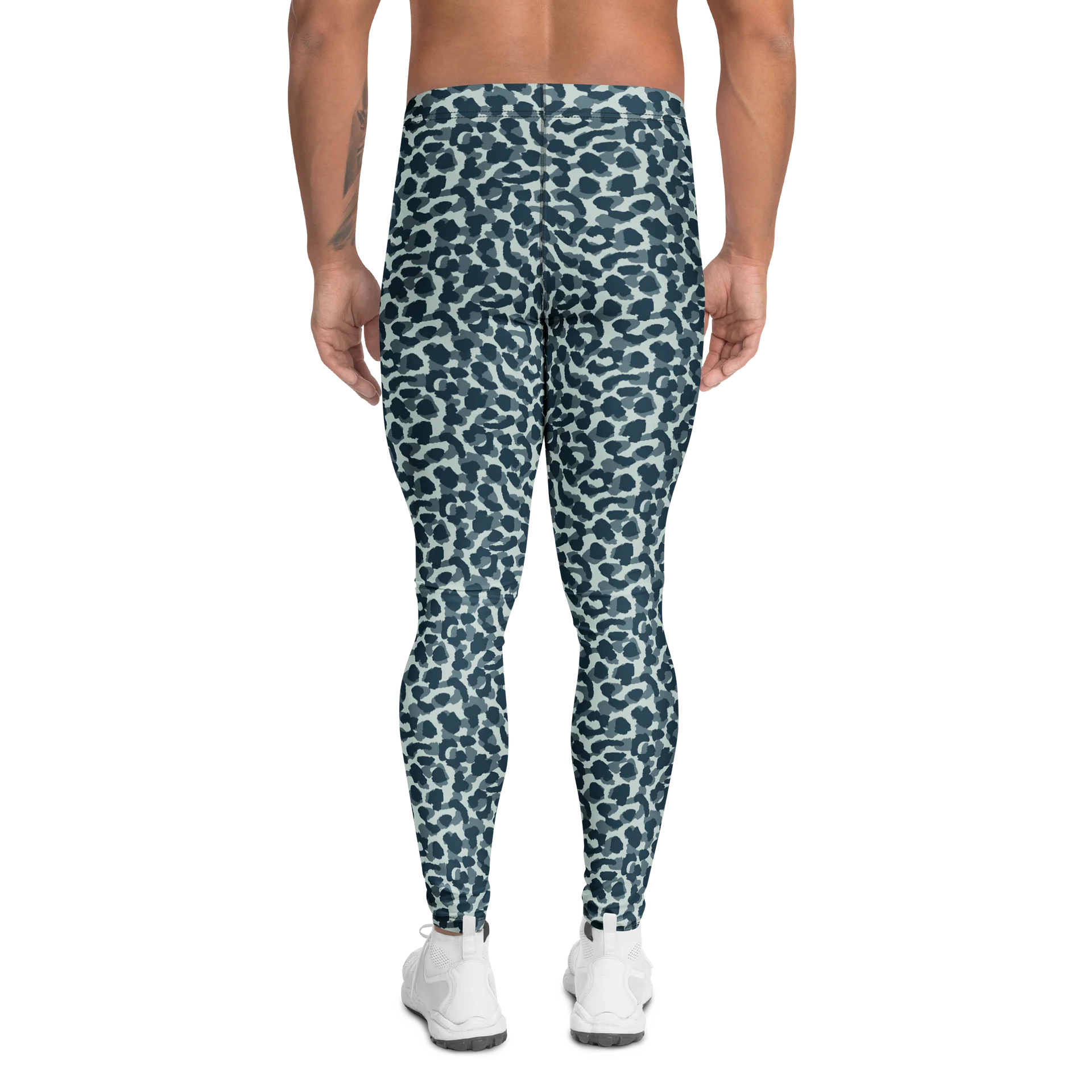 Camouflage Leopard Print Men's Leggings product image (2)