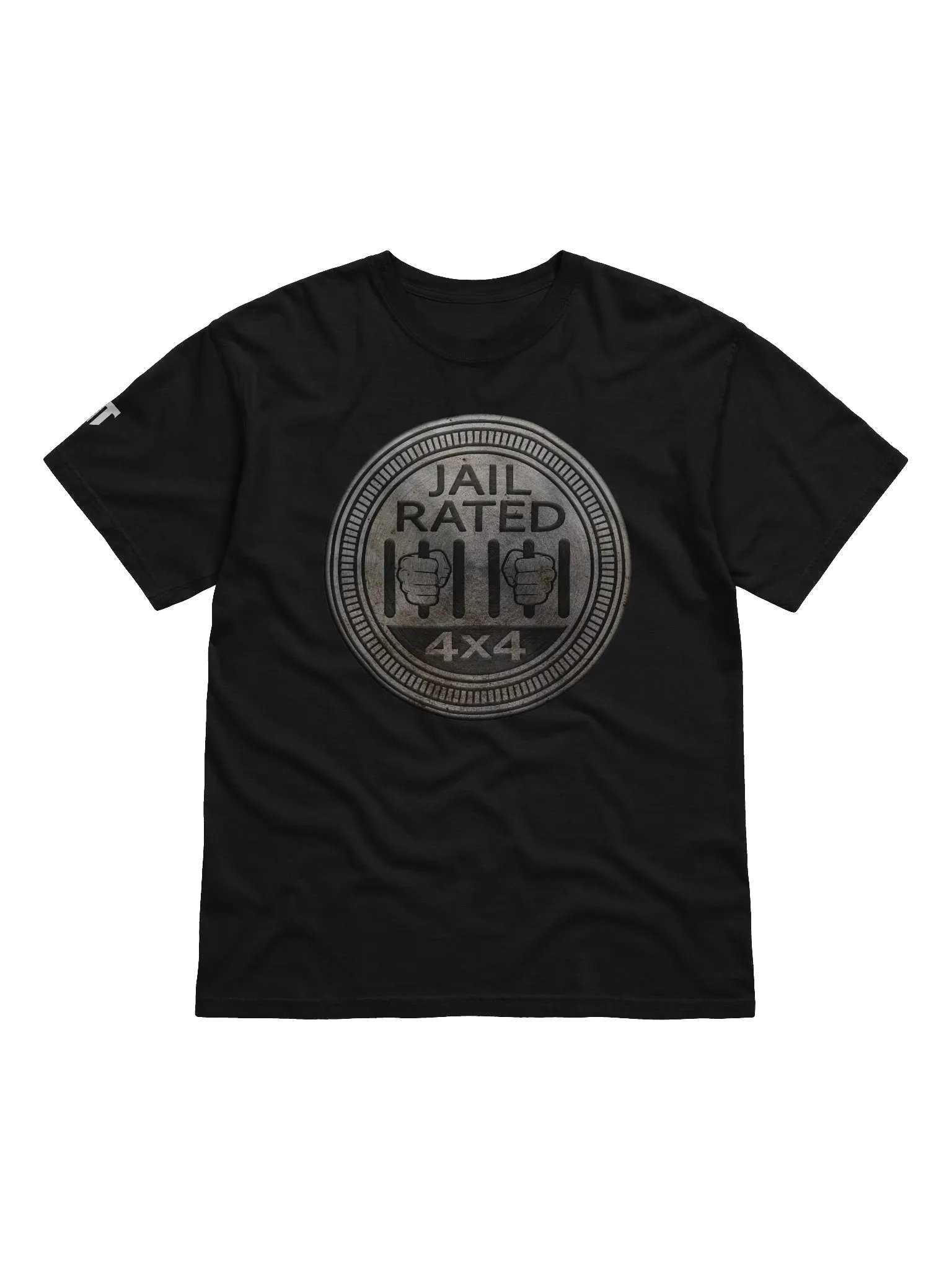 TRAILTRASH® JAIL RATED BADGE TEE product image (1)