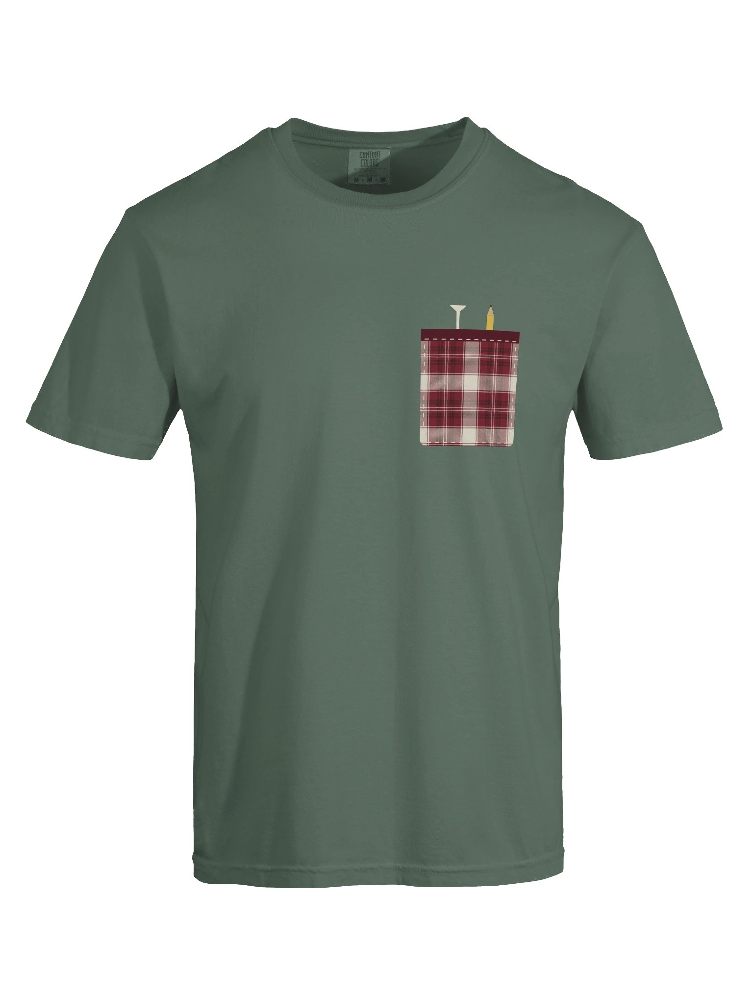 Plaid Patch Pocket Tee product image (9)