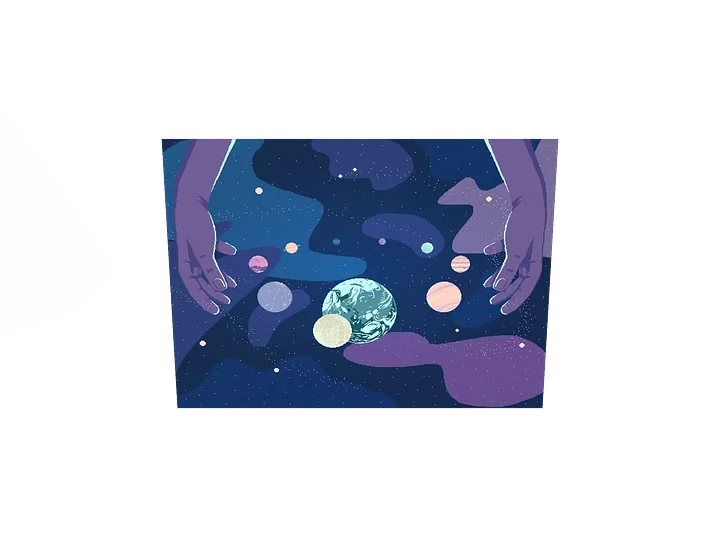 Space Hands Print product image (2)